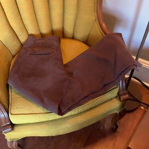 Patagonia size 8 chocolate pants wide leg Hemp pants